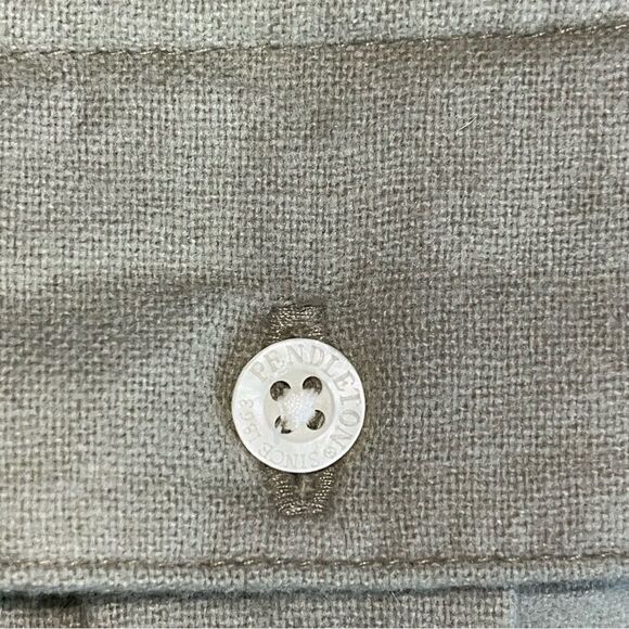 Vintage Pendleton 100% Wool Button Down Shirt - Picture 10 of 15